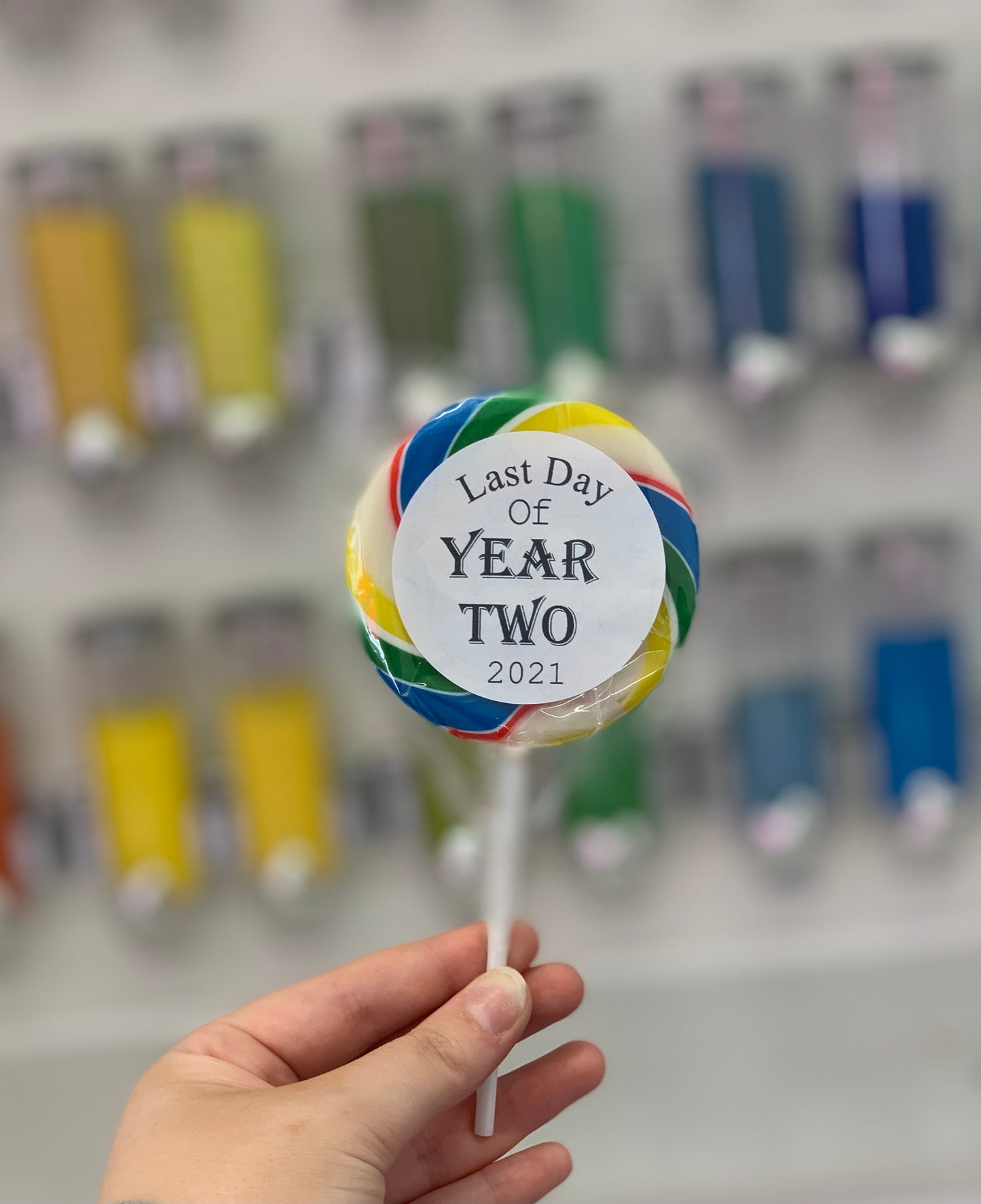 End Of School Lollipops