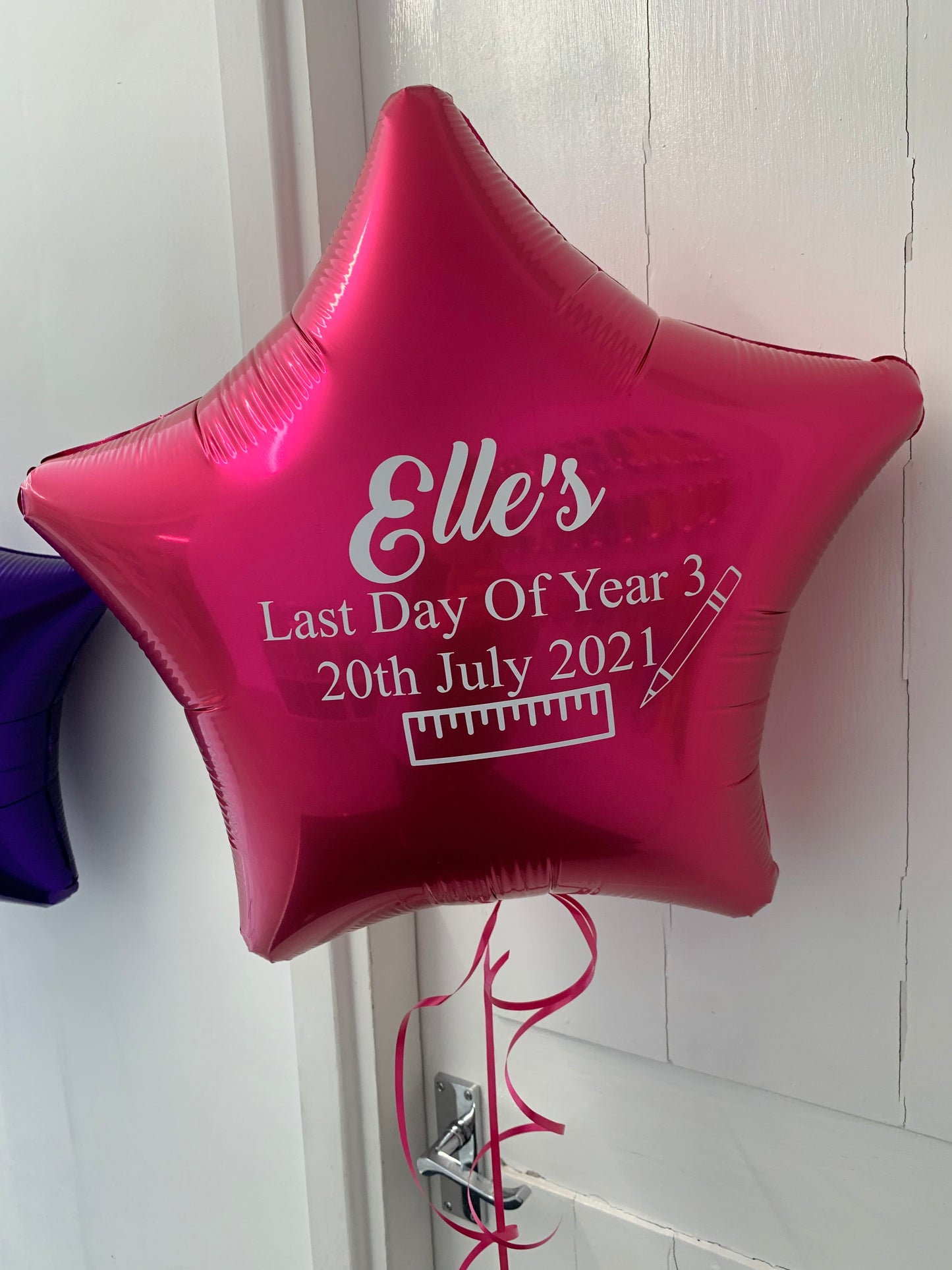 Personalised End Of School Balloon