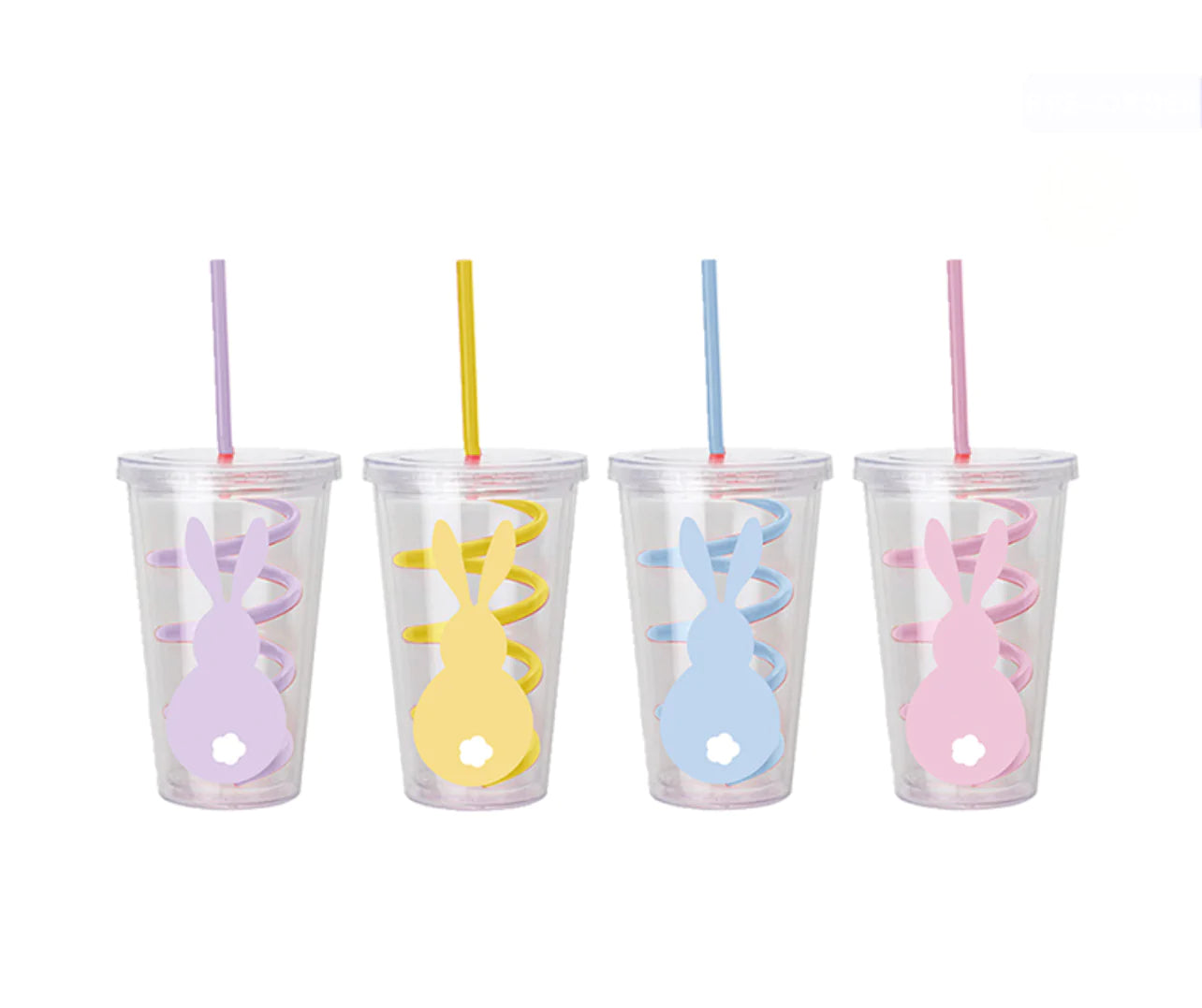 Personalised Bunny Straw Cup