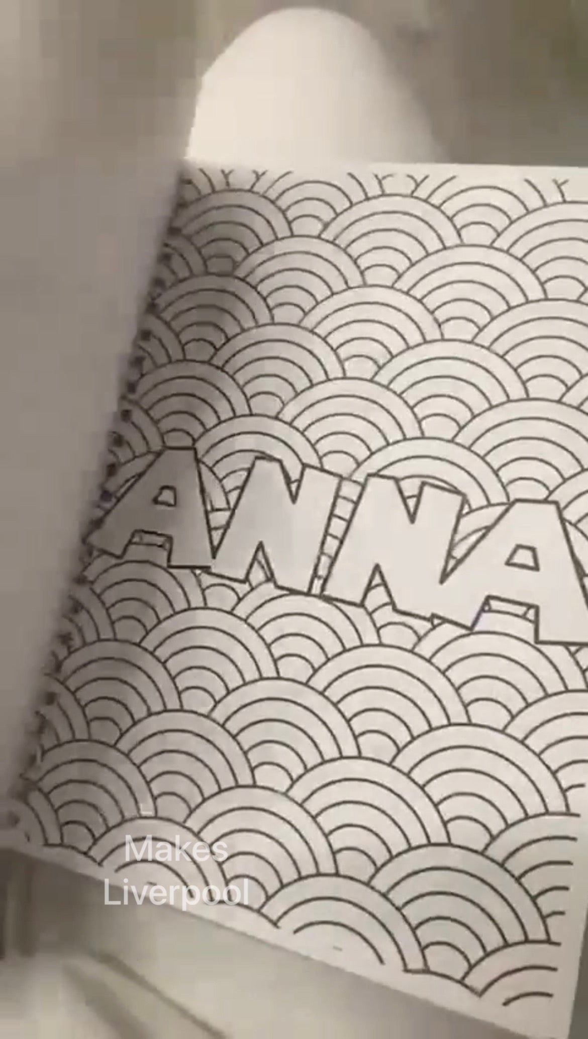 Personalised Colouring Book